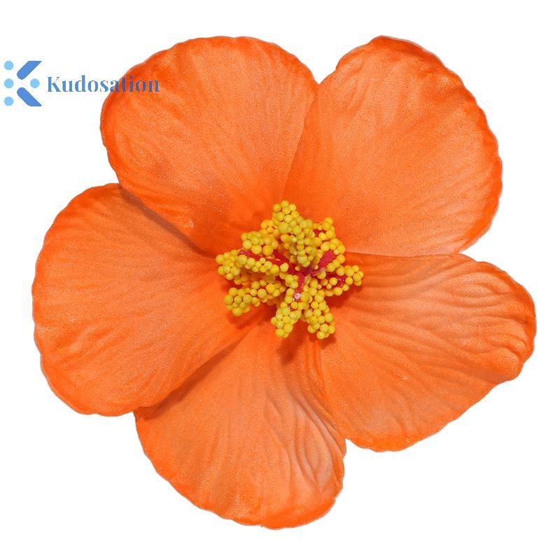 Kudosation Hawaii Hoa Nhiều Màu Sắc Cho Nữ Cô Gái Lãng Mạn Bohemian Hoa Bên Nổ Kẹp BB Kẹp Tóc Phụ Kiện Tóc