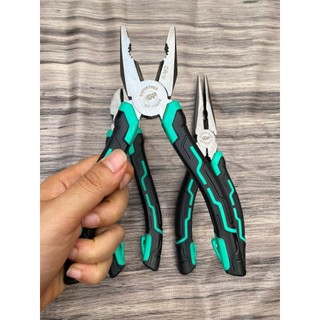 Kìm Điện , Kìm Cắt, Kìm Nhọn. Combo 3 món kìm đa năng ( Kìm điện 8- kìm cắt 8 - kìm nhọn 8)