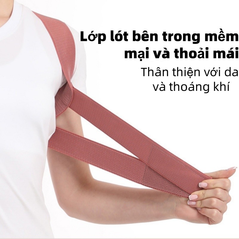 Nẹp Chỉnh Lưng Chống Gù,Dây đeo với hỗ trợ chỉnh sửa cột sống,điều chỉnh tư thế cải thiện dáng ngồi