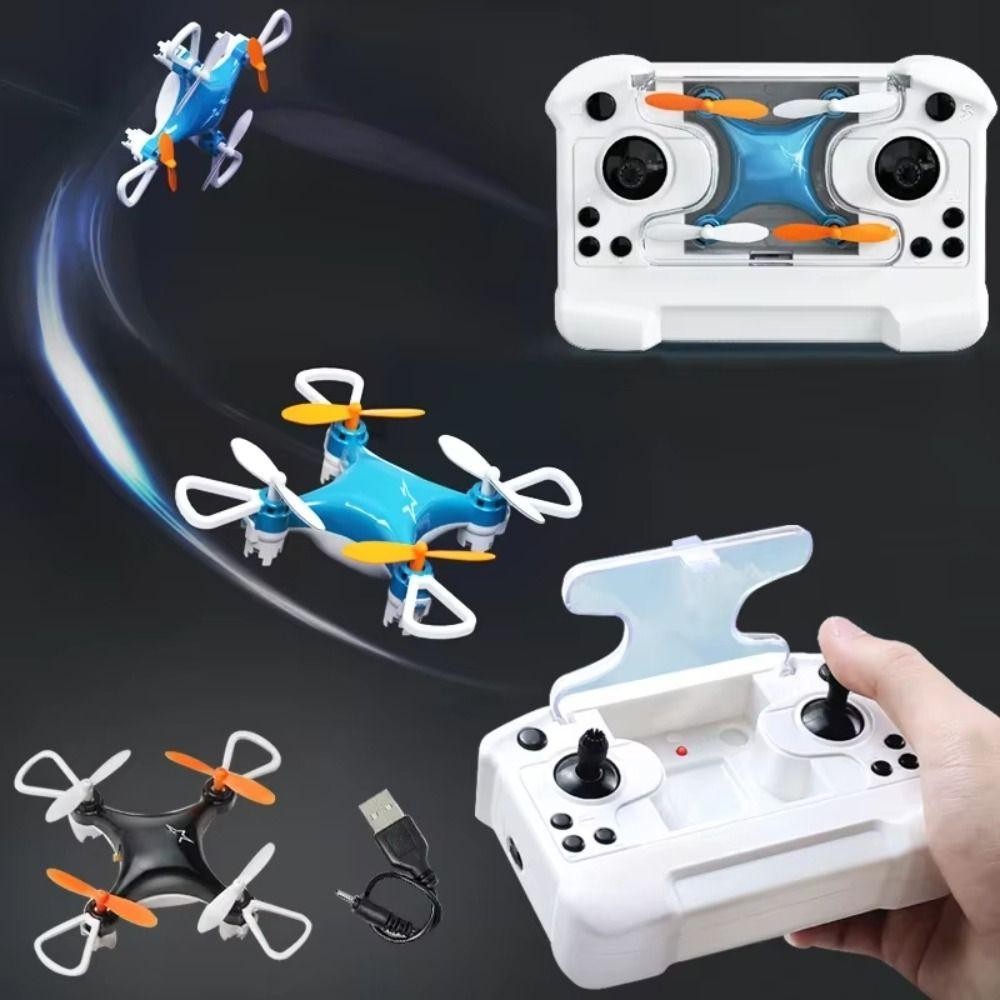Máy bay điều khiển từ xa FUHUIOT mini xoay bay ABS, trực thăng RC có đèn sạc lại, đồ chơi trẻ em bé trai