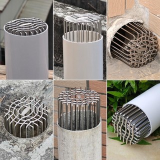 Nắp thoát nước ban công ROOMYCO, thép không gỉ ngoài trời, chống tắc, nắp mưa lớn, lắp ống thoát nước sàn mái