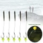 IAPPORTUNIA 5 chiếc Móc câu tóc, Móc câu cá có sẵn 3 # -10 # Móc câu cá chép, Thiết bị 2025 Pesca Chép giàn câu cá mồi câu cá