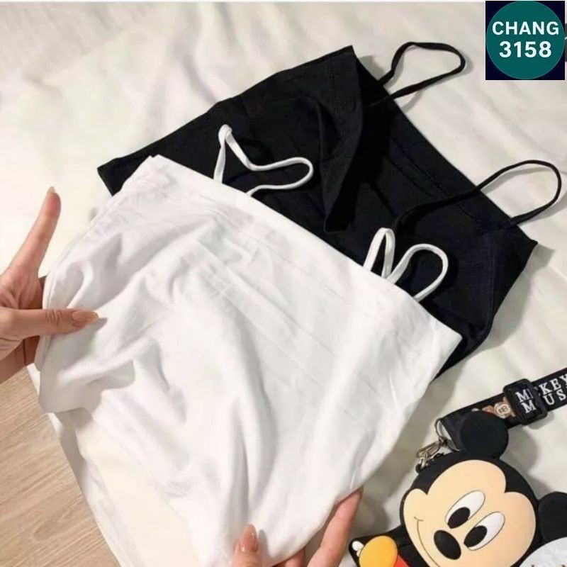 Áo thun Quây Ngực Gợi Cảm, Áo Quây Ngực 2 dây dễ phối đồ, áo 2 dây bún trơn-CHANG 3158