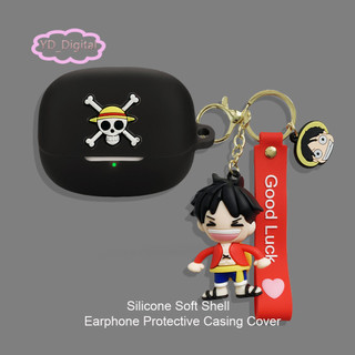 Cho SoundPEATS Air 5 pro Vỏ Tai Nghe Silicon Vỏ Mềm Tai Nghe Hoạt Hình Pikachu Dễ Thương Vỏ Bảo Vệ Vỏ Bảo Vệ Chống Thấm Nước Có Mặt Dây Chuyền
