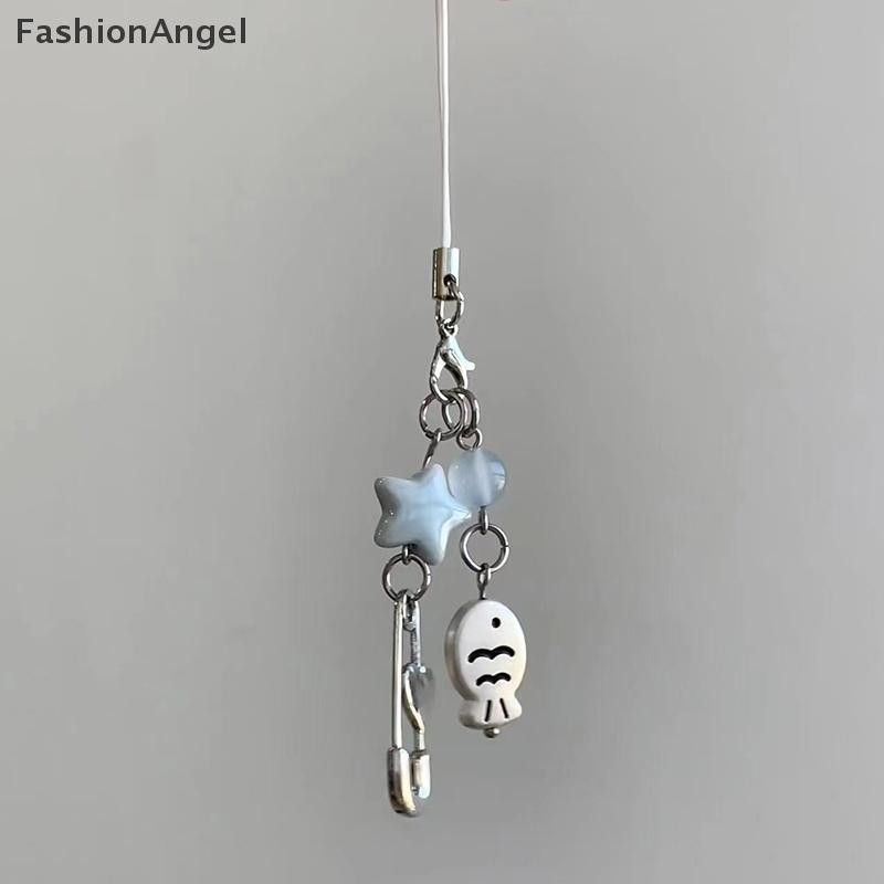 Fashionangel Mùa Hè Cá Nhỏ Ngôi Sao Quyến Rũ Móc Khóa Điện Thoại Dây Móc Khóa Túi Mặt Dây Chuyền Phụ Kiện Thẩm Mỹ Y2k Trang Sức VN