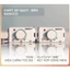 Chiết áp quạt đèn Nanoco NDF603WL,NDL603WL 700w điều chỉnh tốc độ quạt và độ sáng đèn,dimmer đèn,dimmer quạt,chiết áp