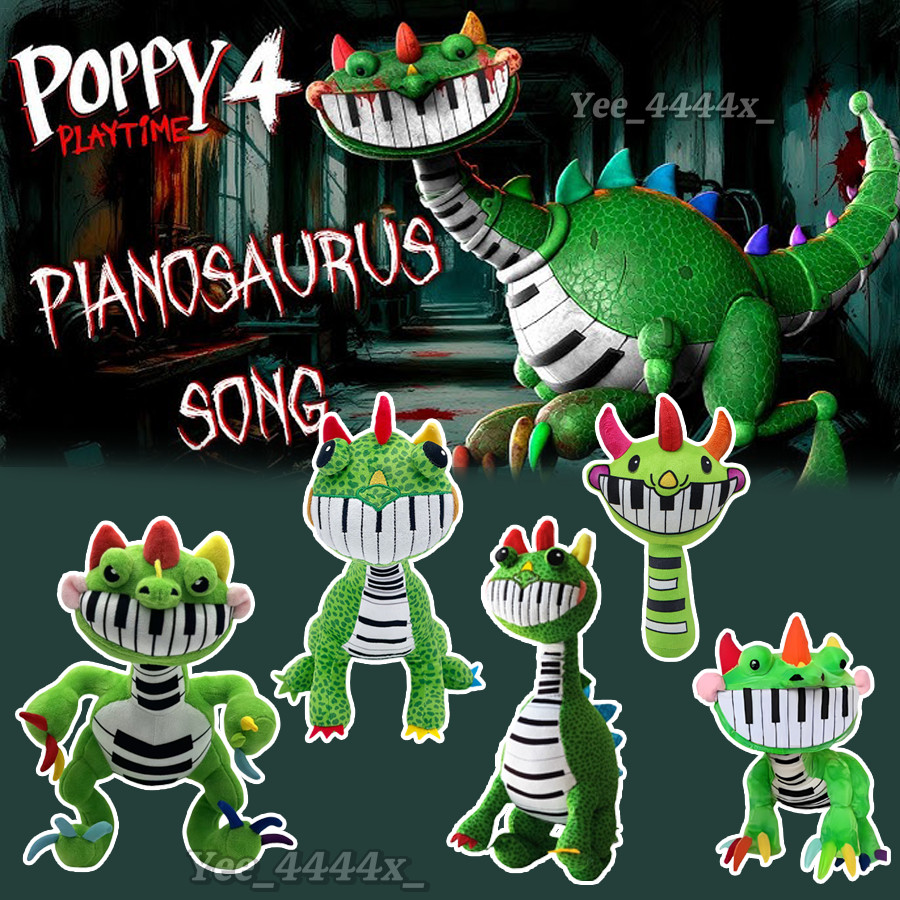 Poppy Playtime 4 pianosaurus Đồ chơi sang trọng (Nhiều phong cách để lựa chọn) Nhân vật trò chơi Đàn Piano Khủng long nhồi bông Búp bê động vật sonlekvn