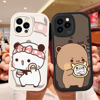 Vỏ điện thoại Bubu mềm silicon da cừu chống thấm nước cho iPhone 16/15/13/12/11/14/Plus/Pro Max