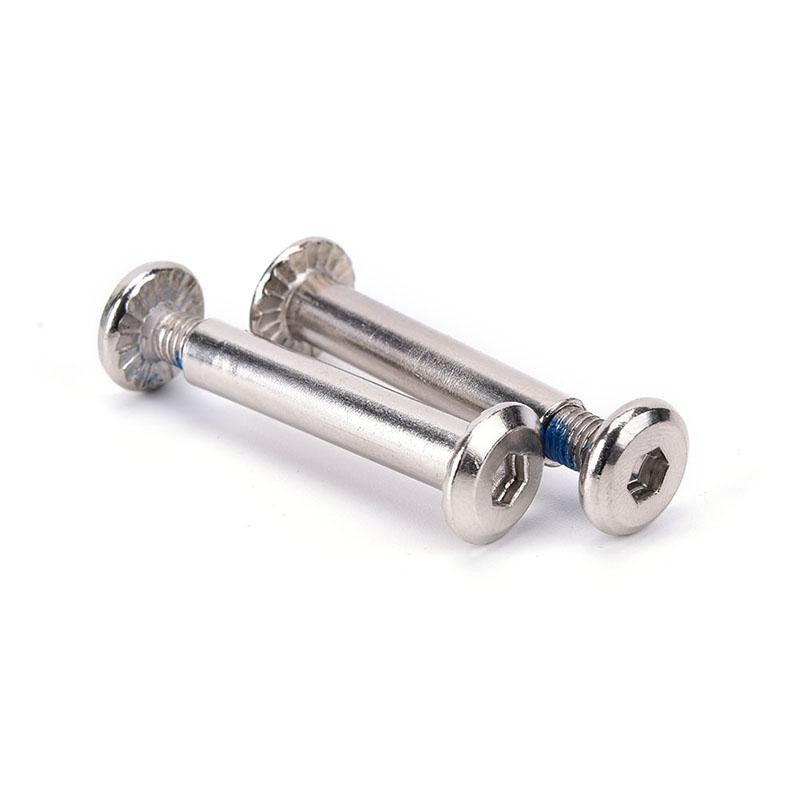 Tmoy 8x / bộ trục lăn nội tuyến lưỡi vít trượt bánh xe bu lông cho giày trượt patin TCS