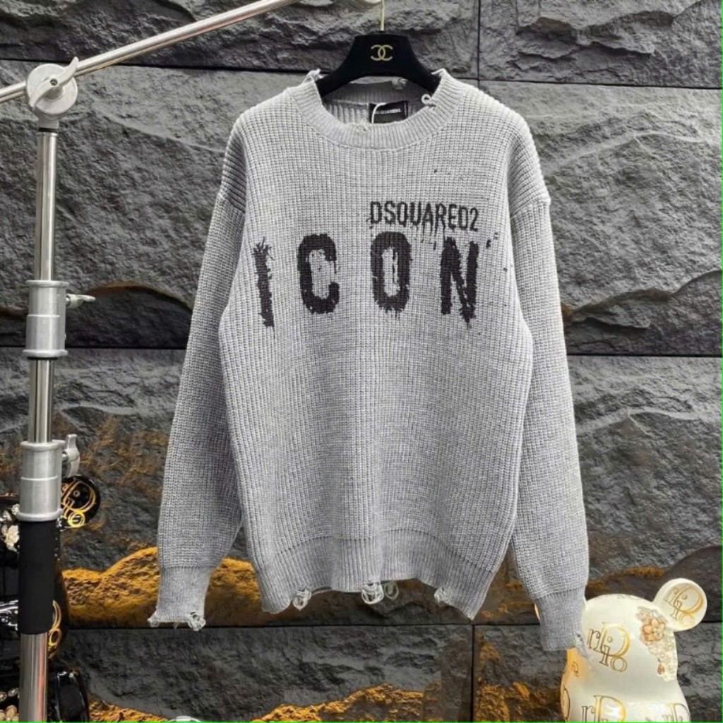Áo Len Tăm I Con Vảy Sơn KCloset Áo Sweter Dày Dặn Dáng Rộng Nam Nữ NA575