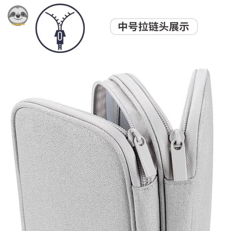 Bộ sạc cáp dữ liệu Túi lưu trữ đôi / Túi lưu trữ di động du lịch / Túi lưu trữ muji