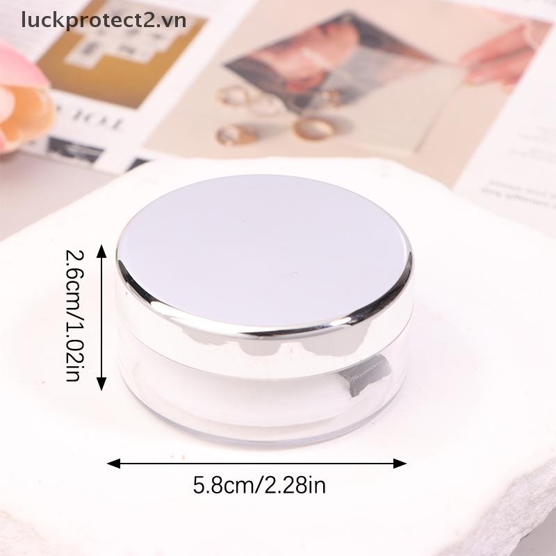 # luckpro #30g Hộp đựng nhựa rỗng có thể tháo rời Hộp đựng trang điểm Hộp đựng mỹ phẩm Hộp đựng di động có thể tháo rời Nồi có thể đổ lại.