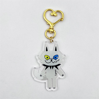 Thai Boy Band LYKN Lycan Lykyou Cosplay Keychain Unisex Kawaii Alloy Acrylic Pendant Keyring Key Chain Bag Acc