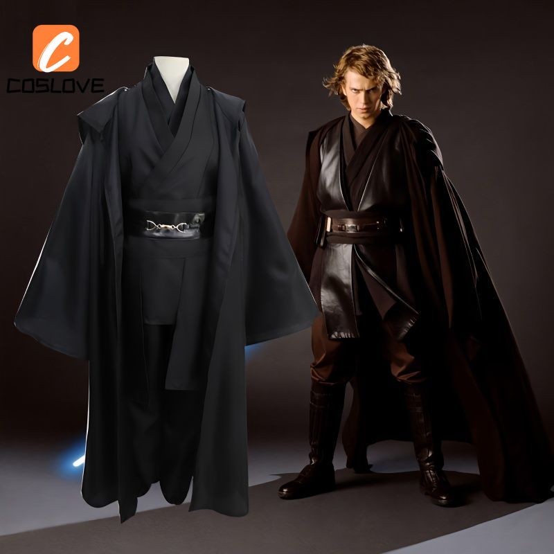 Phim Cổ Điển Ngôi Sao Và Chiến Tranh Jedi Cosplay Quần Áo Trọn Bộ Trang Phục Phù Hợp Với Người Lớn Áo Dài Anakin Skywalker Cosplay Quần Áo