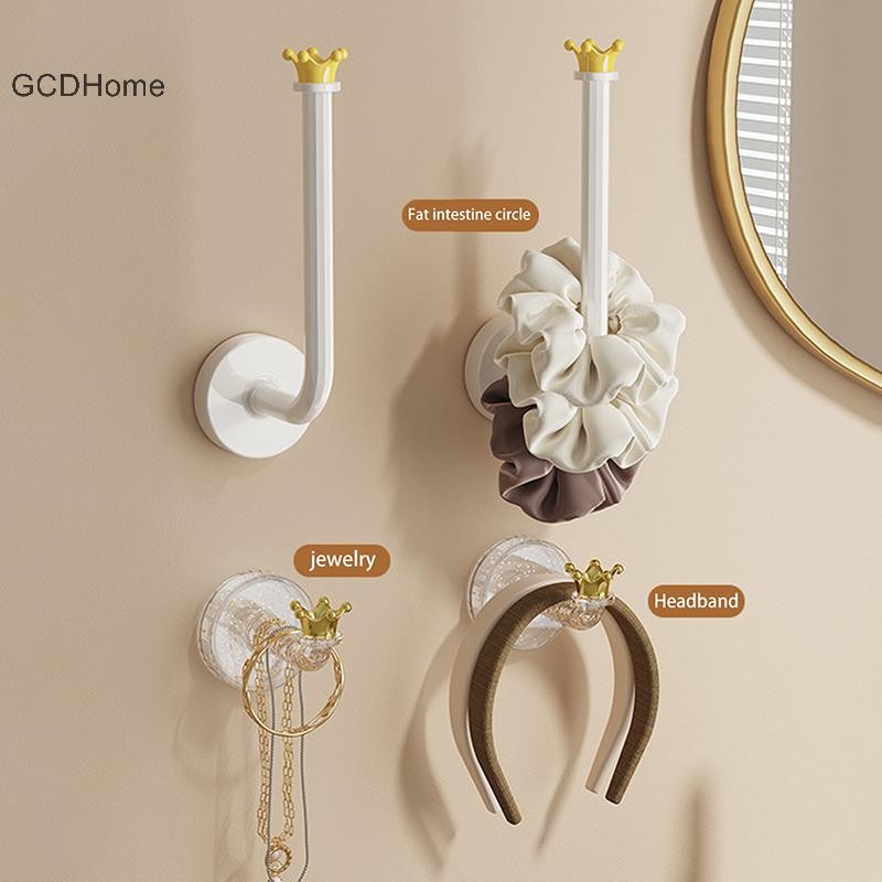 Giá đỡ dây buộc tóc treo tường GCDHome dùng để trang sức và phụ kiện có móc treo chìa khóa. Nóng
