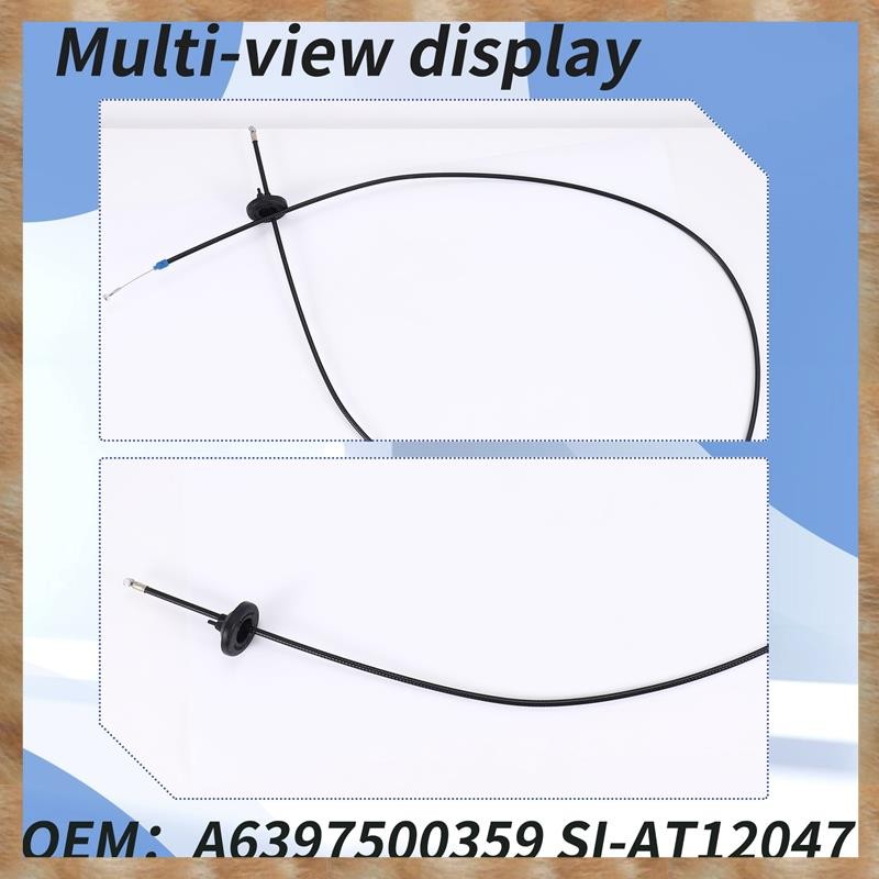 [S Z] Dây cáp tháo nắp ca-pô có khóa mui xe phía trước cho / W639 2003-2014 A6397500359