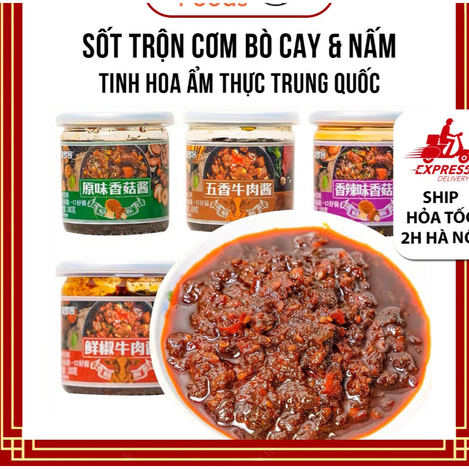 Sốt trộn cơm ăn liền thần thánh, gia vị trộn cơm, sốt chấm lẩu - Hiền ...