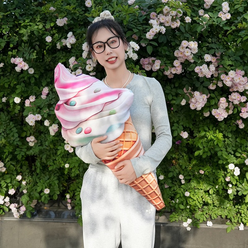 Mô Phỏng Kem Sang Trọng Đồ Chơi Ngọt Ống Búp Bê Móc Khóa, Mặt Dây Để Bàn Đồ Trang Trí Gối Phòng Ngủ Trang Trí Nhà Sân Khấu Đạo Cụ Trang Trí Búp Bê Trẻ Em Quà Tặng Sinh Nhật Quà Tặng Giáng Sinh