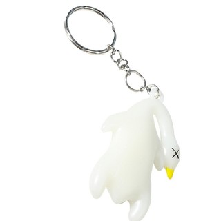 Hãy đến Thay đổi màu sắc Vịt rang Móc khóa Mặt dây chuyền Điện thoại Móc khóa Schoolbag Charm