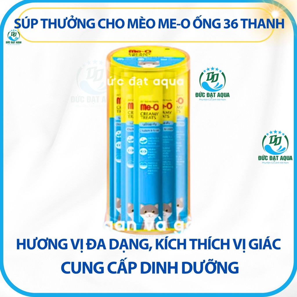 Súp thưởng Me-o Creamy Treat cho mèo combo lọ 36 thanh chính là bữa ăn xế dinh dưỡng cho mèo cưng 4