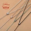 Phụ Kiện Khóa An Toàn Mặt Dây Chuyền Dây Nam Nữ Phong Cách Dây Có Thể Điều Chỉnh Handmade Vòng Cổ Buộc