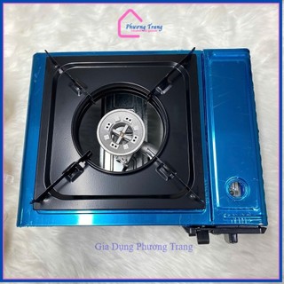 Bếp Ga Du Lịch Mini INOX Cao Cấp, Bếp Ga Mini Phủ Sơn Tĩnh Điện Cao Cấp Chống Gỉ - Phương Trang