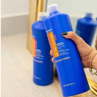 Kem hấp ủ khử sắc tố cam cho tóc nhuộm màu tone lạnh Fanola Anti-Orange mask (No-orange) 1000ml [ TN ] [ TN ]