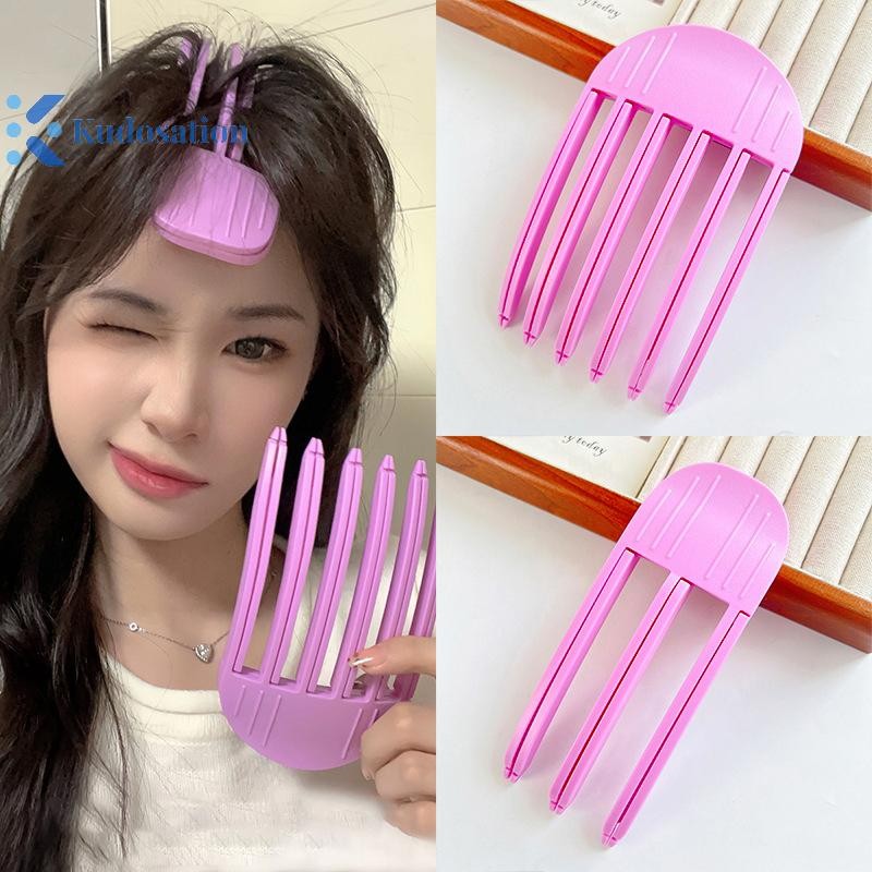Kudosation Nổ Tóc Lông Tơ Hiện Vật Kẹp Tóc Dành Cho Nữ Đầu Trước Tăng Top Bangs Định Hình Lược