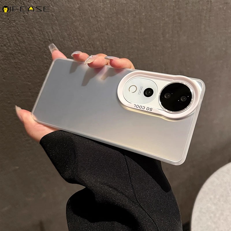 Dành Cho Samsung Galaxy A73 A53 A33 A72 A52 A52s A71 A51 A50 A50s A30s 4G 5G Ốp Điện Thoại Hồng Laser Sáng Bóng Mờ Đơn Giản Sang Trọng Đen Trắng Bạc Ốp Lưng Ốp Lưng