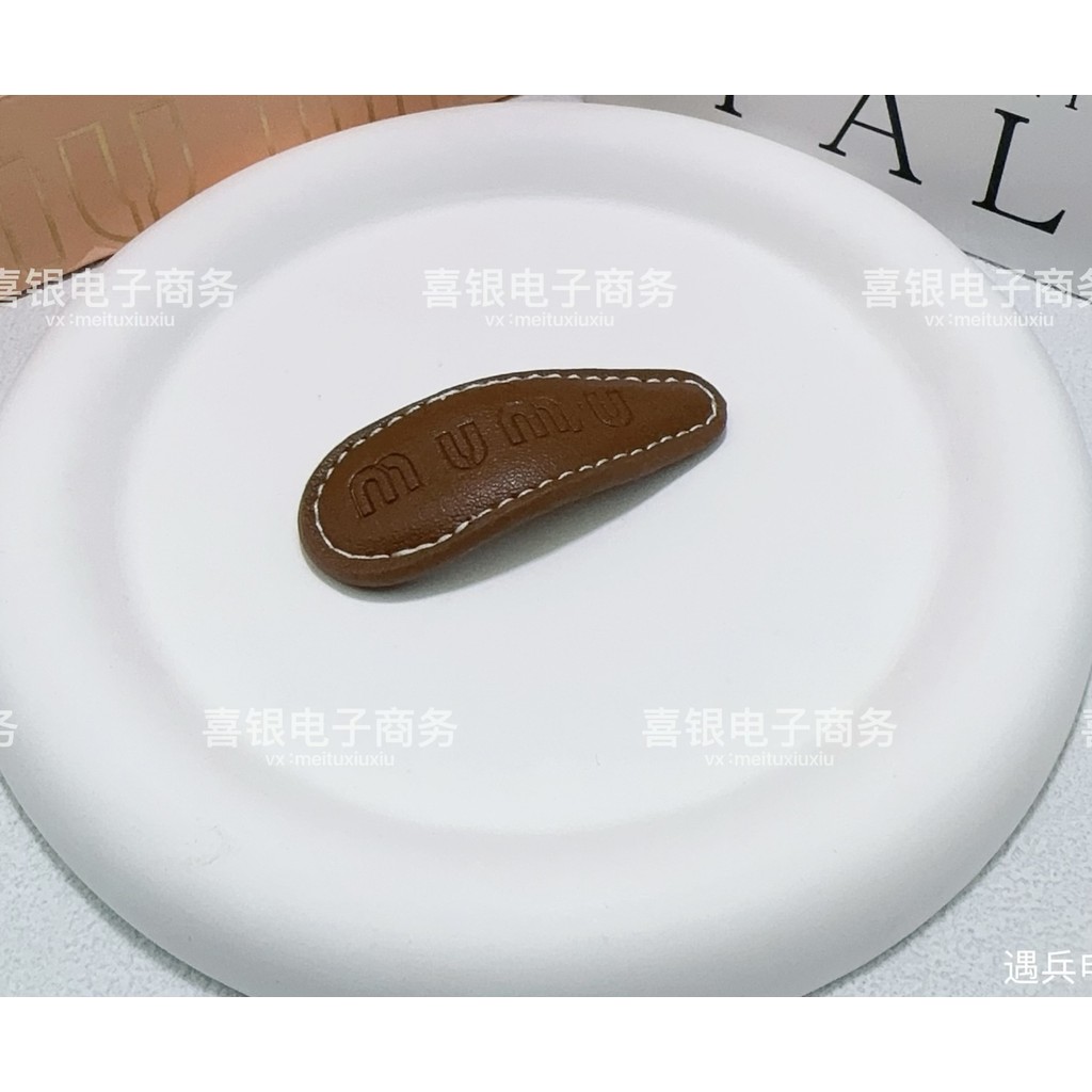 Kẹp tóc chữ cái viền dầu, chất lượng cao, phong cách thời trang dễ phối