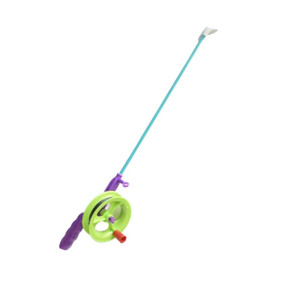 Cần câu cá trẻ em HOBBYIN, Cần câu Mini hoạt hình 38cm / 58cm / 80cm, kiểu dáng đa dạng co giãn với cần câu dây 50 mét cho quà tặng trẻ em