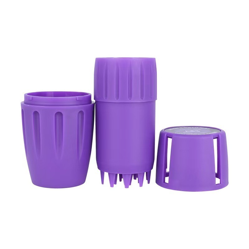 Máy xay gia vị chống rò rỉ 2 trong 1 có lưu trữ | Hộp nhựa di động 8.1x4.5cm