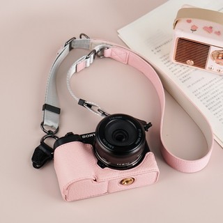 ✨Ốp bảo vệ Sony ZVE10 ZVE10 Túi đựng máy ảnh thế hệ thứ hai A7M4 / A7C2 Base A6400 / A6700 Bao da 25.4.3