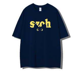 Áo Thun, Áo Phông Mèo SZOH xanh than oversize nam nữ