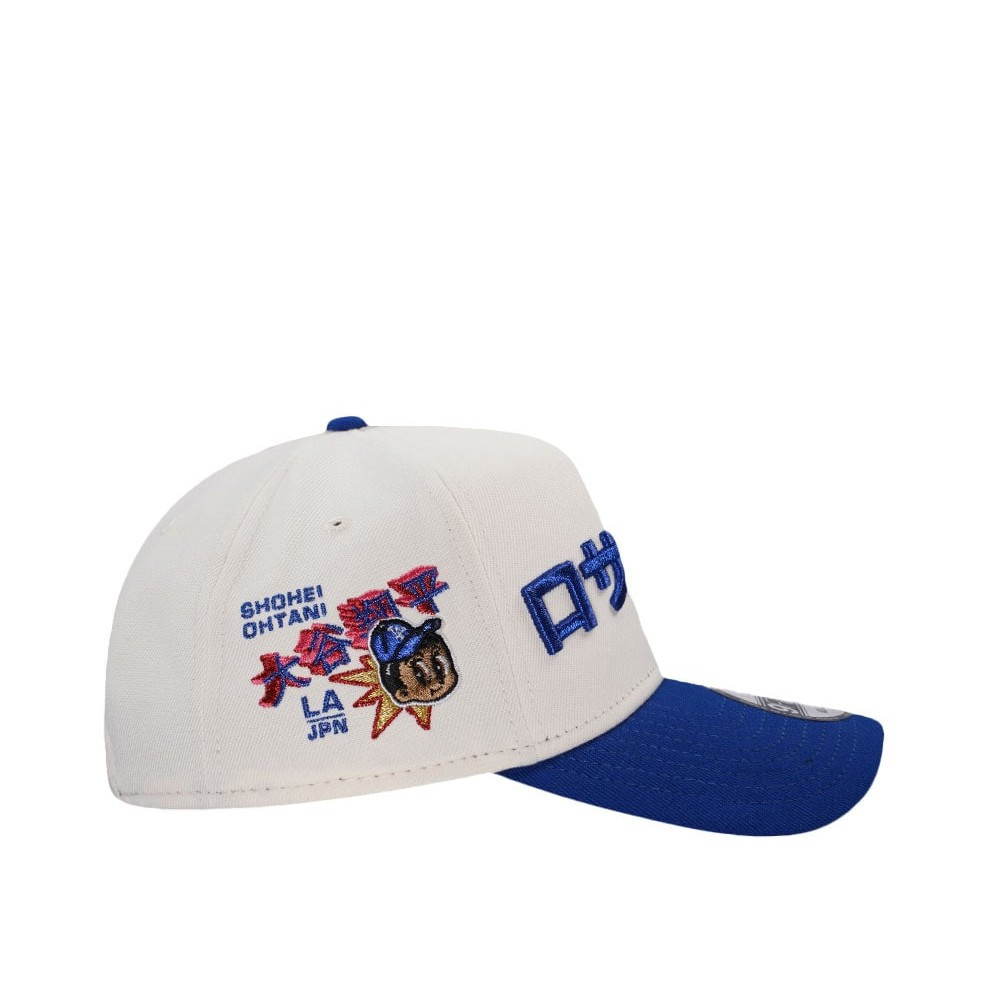 Kỷ nguyên mới Los Angeles Dodgers Shohei Ohtani Chrome Hai tông màu 9forty Một khung thêu bên có thể điều chỉnh Mũ Snapback * & * -