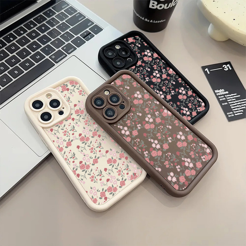 Ốp điện thoại hình hoa hồng thời trang mới cho Google Pixel 9 8 7 Pro 5G Pixel 7A 8A 9 Pro XL Vỏ điện thoại TPU silicon mềm chống sốc mờ
