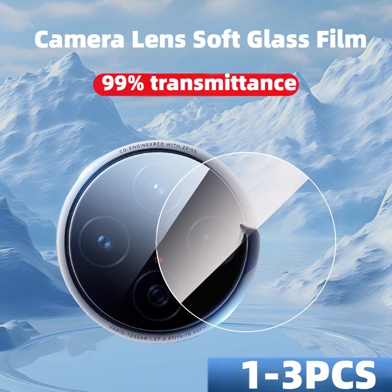 1-3 CÁI Không có gì Phone3a 3aPro 2a 2aPlus 2 1 Ống kính máy ảnh Phim thủy tinh mềm không có gì Điện thoại CMF 3a 2a 2 1 Plus Pro 9H Chống sốc 99% Bảo vệ điện thoại trong suốt