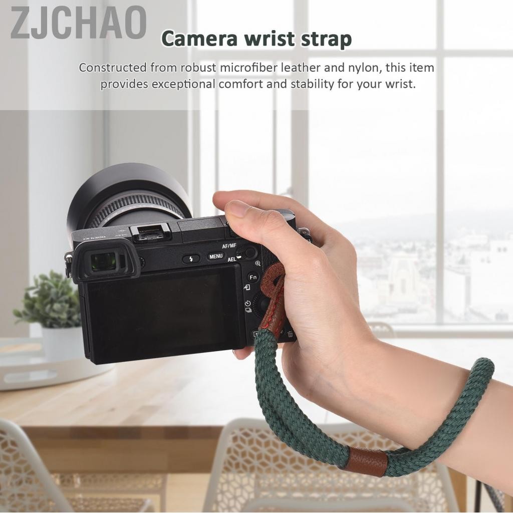 Zjchao 26.5cm Máy ảnh có thể điều chỉnh dây đeo dây buộc cho máy ảnh không gương lật DSLR DSLR