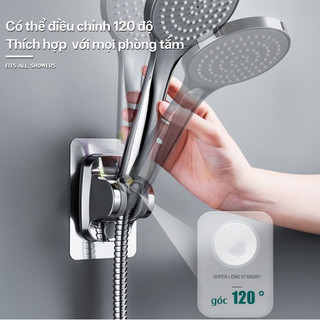 Treo Vòi Sen Không Cần Khoan Myd.23 Gắn Chắc, Linh Hoạt Xoay Góc