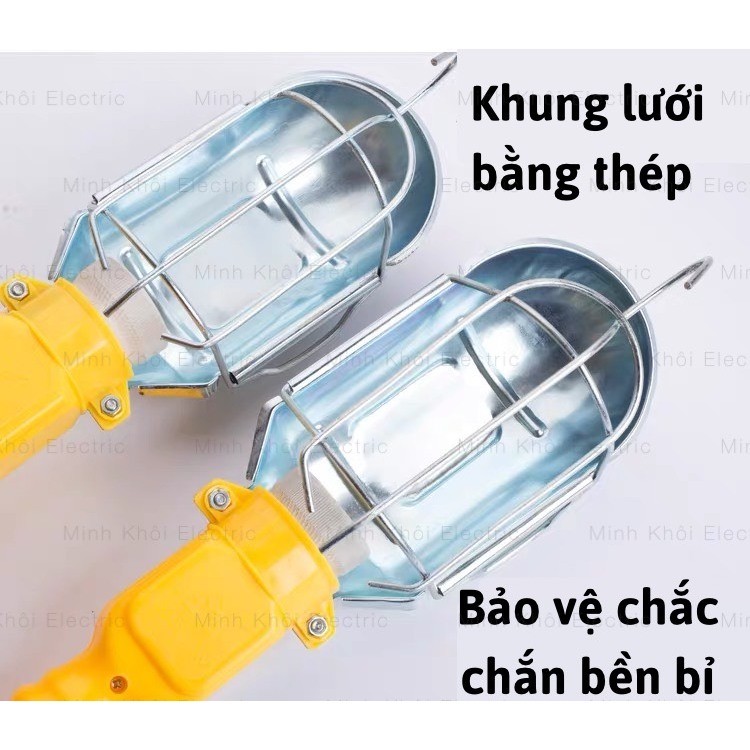 Máng treo đèn làm việc 50w 5m không bóng,đèn cầm tay soi sửa chữa,đèn led cầm tay,đèn làm việc cầm tay,đèn led đa năng