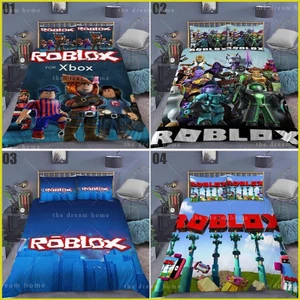 PS1 Roblox SARUNG BANTAL 3in1 Bộ Chăn Ga Gối Chăn Ga Gối Phòng Ngủ Thoải Mái Nhà Phù Hợp Với SP1