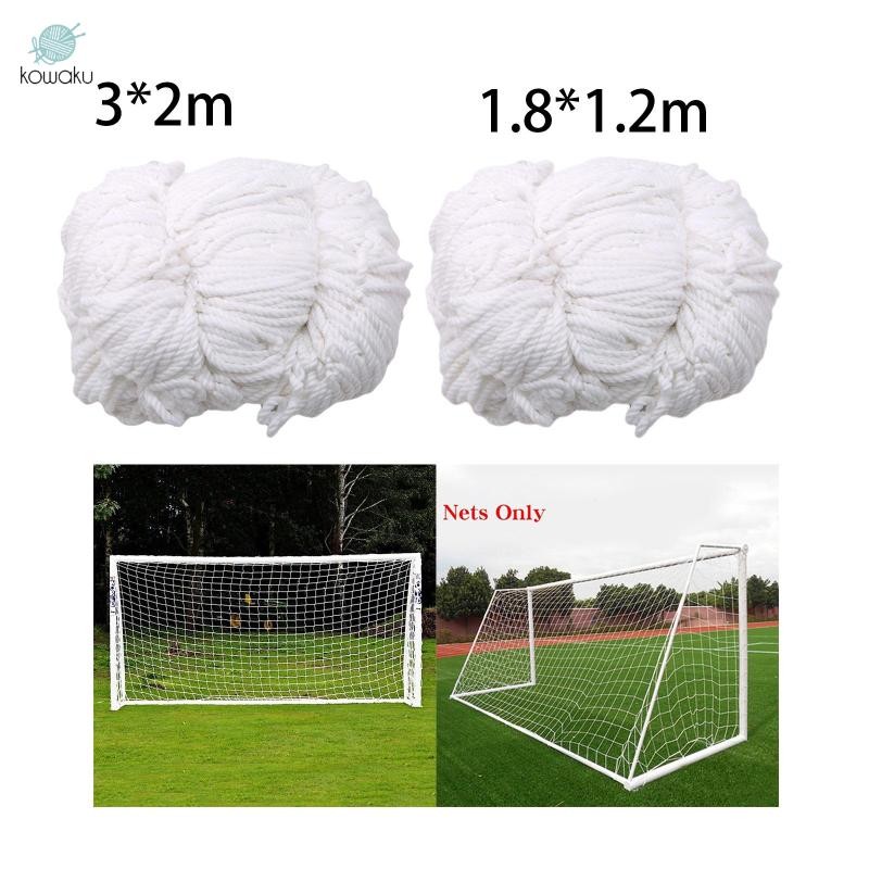 Lưới Bóng Đá Chuyên Nghiệp Di Động Bền Lưới Bóng Đá Trắng Chỉ Lưới Bóng Đá