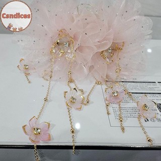 Csndices Hoa Sen Thanh Lịch Kim Sa Lấp Lánh Vuốt Tóc Cho Nữ Cô Gái Ngọt Ngào Thời Trang Kẹp Phụ Kiện Tóc Quà Tặng VN