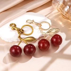 Anh Đào Móc Khóa Ví Quyến Rũ Cho Túi Xách Túi Dễ Thương Quyến Rũ Móc Khóa Anh Đào Phụ Kiện Dành Cho Nữ