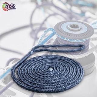 FENDER Dovewill Boat Dock Lines Dây neo Phụ kiện chống mài mòn Docking Boat Lines cho thuyền & Pontoon Dây chắn bùn Nylon bện đôi