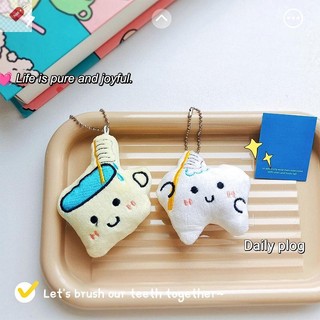 Alik Ngộ nghĩnh Nhà Vệ Sinh Sang Trọng Móc Khóa Hoạt Hình Răng Giấy Cuộn Poop Nhồi Bông Búp Bê Mặt Dây Chuyền Chìa Khóa Xe Ba Lô Túi Trang Trí Kid Quà Tặng VN
