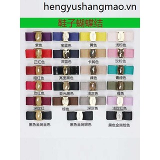 Phong Cách Cổ Điển Ren Vải Giày Nơ Hoa Cao Cấp Vải Trang Trí Giày Khóa Túi Trang Sức Sửa Chữa Phụ Kiện