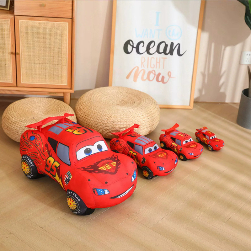Lightning McQueen Sang Trọng Đồ Chơi Ô Tô Phim Búp Bê Thể Thao Sáng Tạo Xe BMW Dép Porsche Sang Trọng Trang Trí Nhà Dép Búp Bê Nhồi Bông Mềm Dép Bé Trai Quà Tặng Sinh Nhật Quà Tặng Giáng Sinh Quà Tặng Giáng Sinh