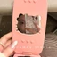 Ốp Lưng IPhone Silicon Mềm IPhone 11 Hàn Quốc Dễ Thương 3D Pink Kitty Flip Mirror Case IPhone 16 Pro Max Full Body Chống Sốc Dành Cho IPhone 16 15 14 13 12 11 Pro Max 16 15 14 Plus