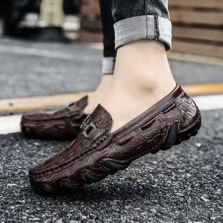 Mens da chính hãng Bean giày Breathable bao gồm chân giày giải trí